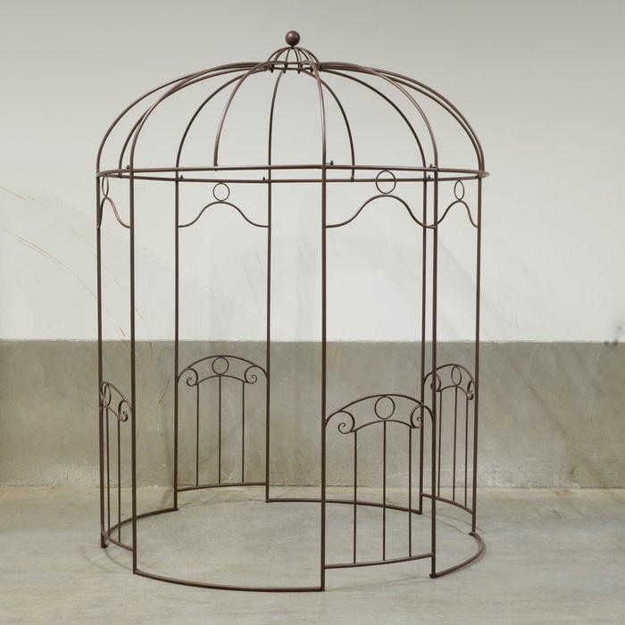 PAVILLON 262/201/201 cm - Dunkelbraun, Basics, Metall (262/201/201cm)