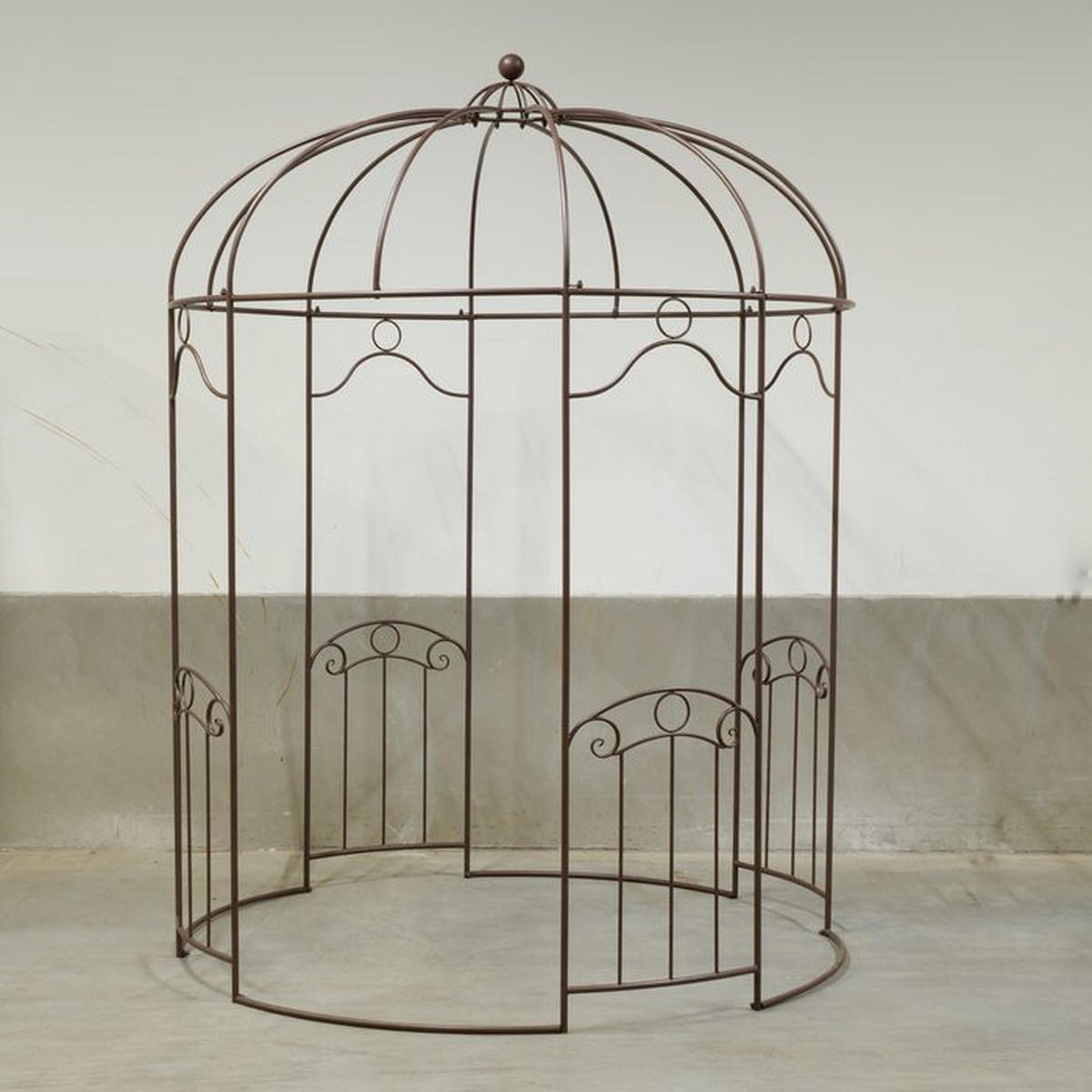 ZAHRADNÍ ALTÁN velikost:  - tmavě hnědá, Basics, kov (262/201/201cm)