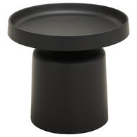 BEISTELLTISCH 50/50/44,5 cm Schwarz rund  - Schwarz, Design, Metall (50/50/44,5cm) - Landscape