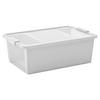 AUFBEWAHRUNGSBOX 35/19/55 cm     - Weiß, KONVENTIONELL, Kunststoff (35/19/55cm)