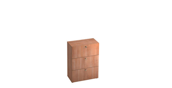 HÄNGEREGISTERELEMENT - Nussbaumfarben/Alufarben, KONVENTIONELL, Holzwerkstoff/Kunststoff (80/110/42cm) - Venda