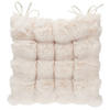 SITZKISSEN  40/40 cm   - Weiss, Basics, Textil (40/40cm) - Esposa
