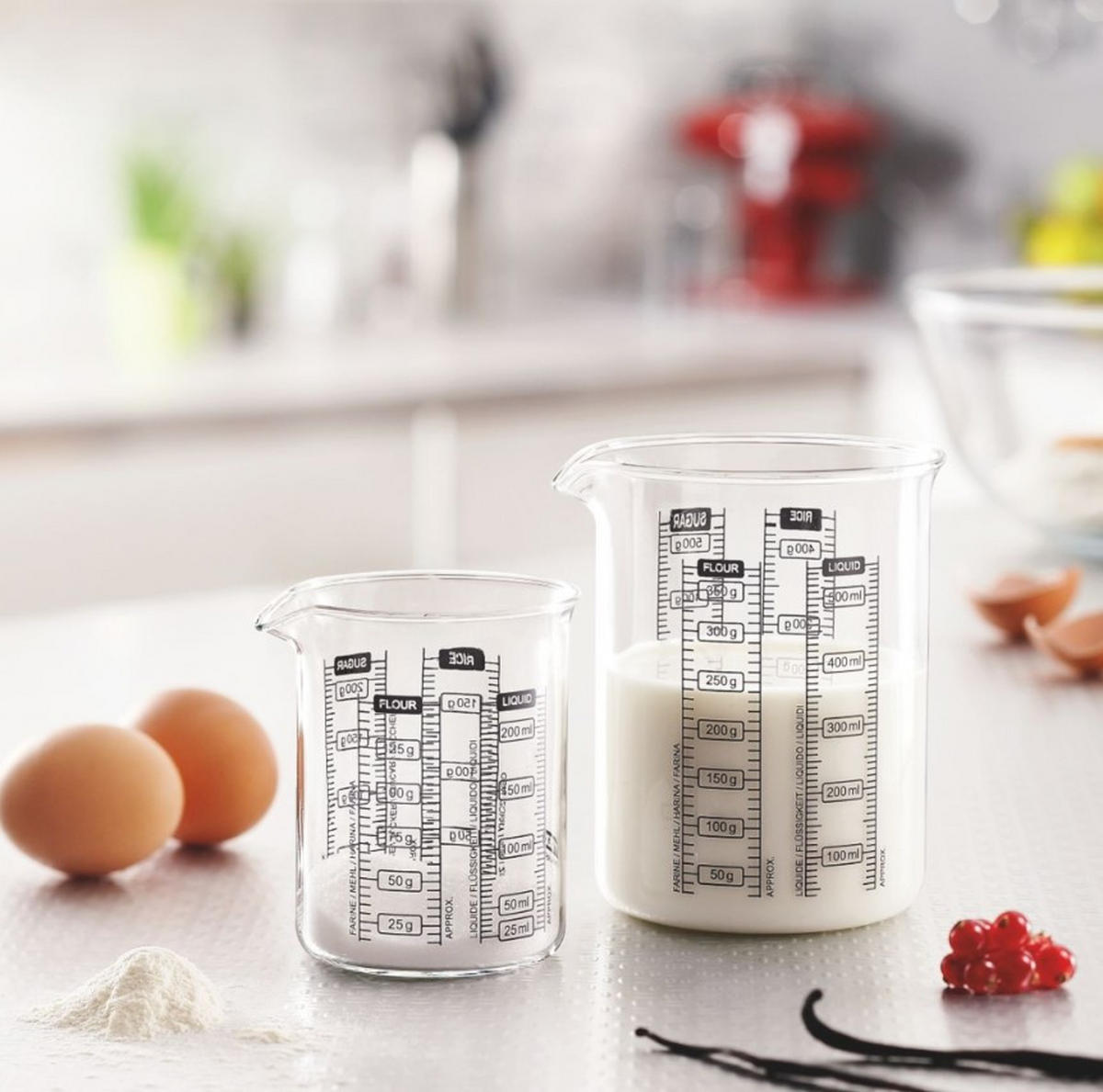 MÅTTBÄGARE - transparent, Basics, glas (250ml) - Pyrex