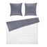 BETTWÄSCHE Makosatin Silberfarben 200/200 cm - Silberfarben, Basics, Textil (200/200cm) - Janine