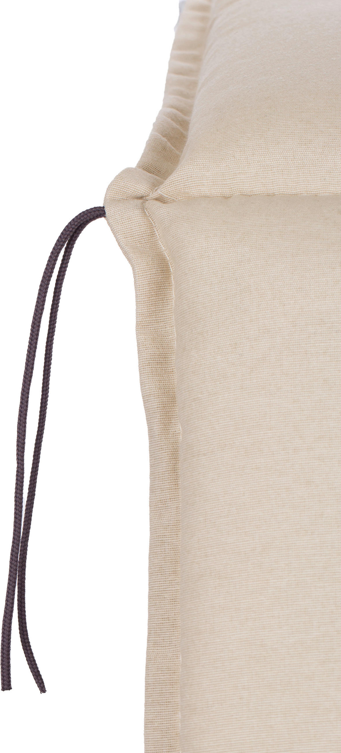 RELAXSESSELAUFLAGE in Beige Uni  - Beige, Basics, Textil (170/46/8cm) - Gardenson