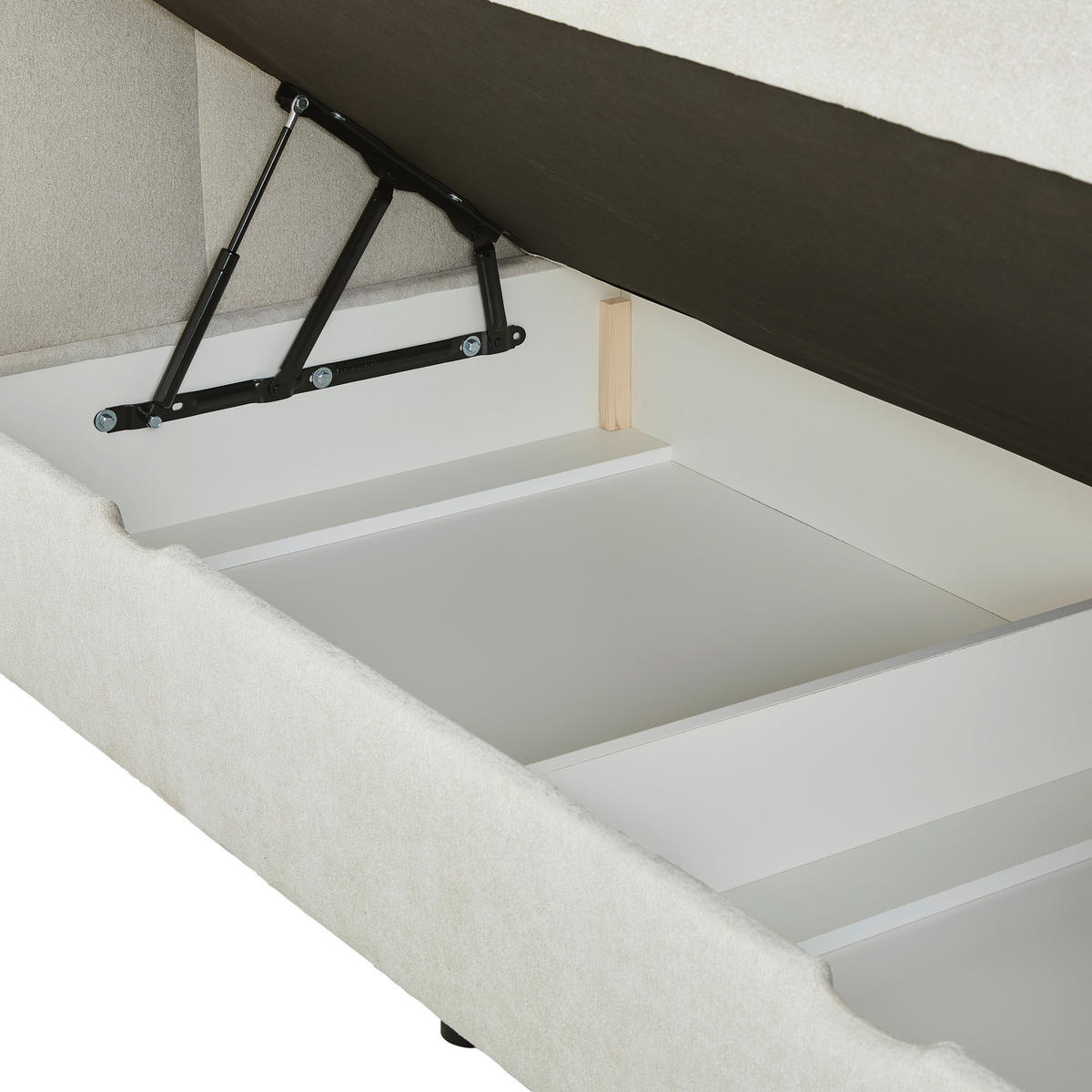 FAMILIENBETT - Ecru, Design, Textil (220/200cm) - Moderano