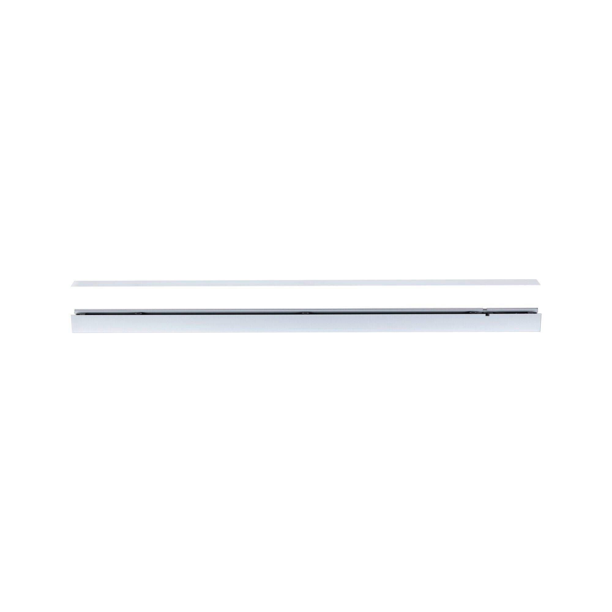SCHIENENSYSTEM-ABDECKSCHIENE - Chromfarben, Basics, Kunststoff (100/3,6/0,1cm) - Paulmann