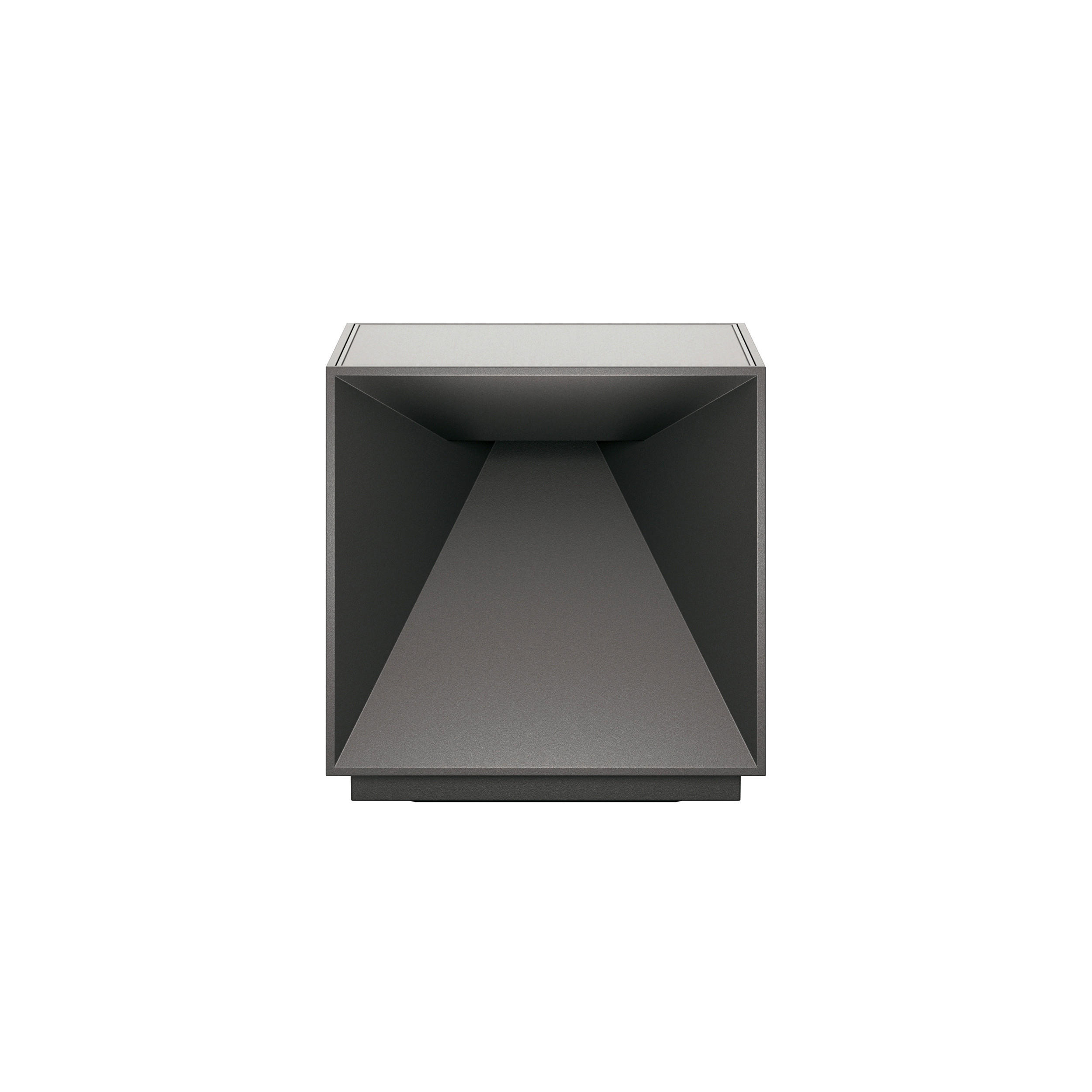 AKKU-TISCHLEUCHTE Nutalis 10/10/10 cm   - Anthrazit, Design, Metall (10/10/10cm)