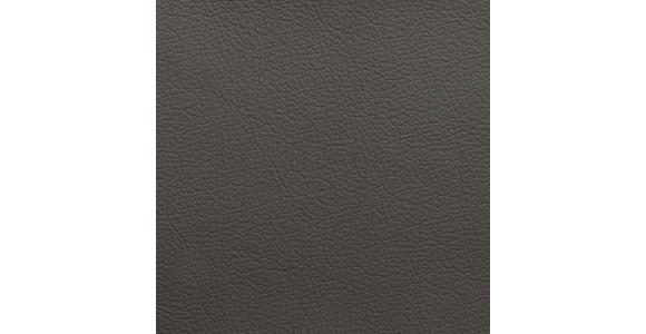 POLSTERBETT gepolstertes Kopfteil, Lattenrost, Bettkasten Grau 160/200 cm  - Schwarzchrom/Grau, KONVENTIONELL, Leder/Holz (160/200cm) - Esposa