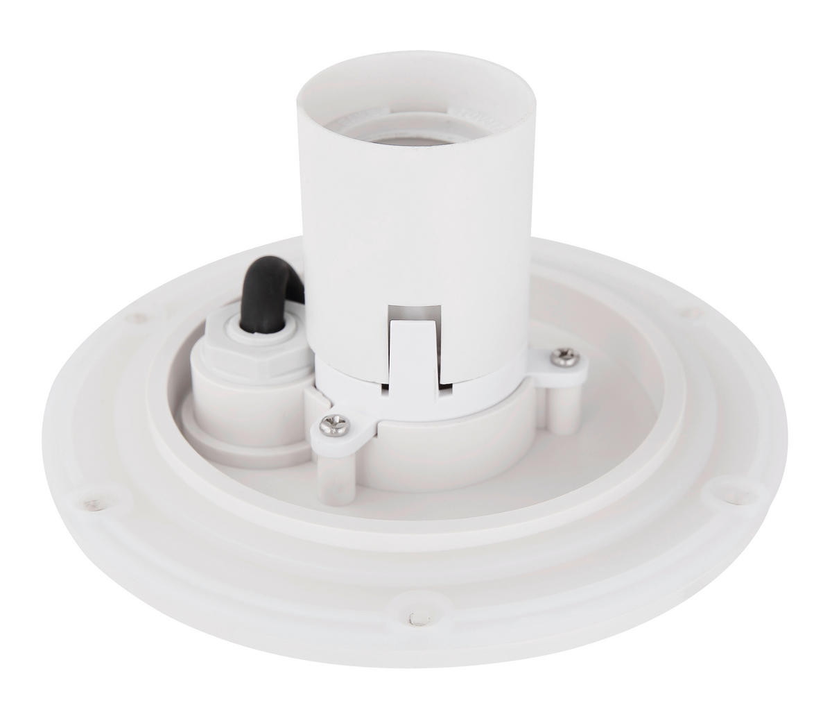 AUßENSTEHLEUCHTE 24/9,6 cm   - Opal/Weiß, Basics, Kunststoff (24/9,6cm) - Globo