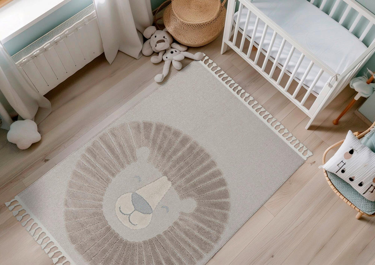 FLACHWEBETEPPICH 160/230 cm Grau rechteckig  - Grau, Basics, Textil (160/230cm) - Kayoom