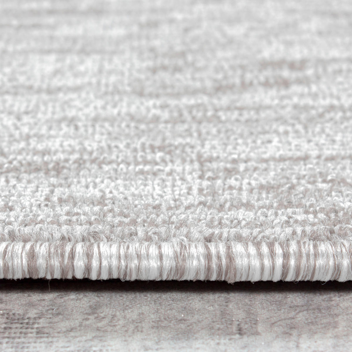 FLACHWEBETEPPICH 120/120 cm Nizza Creme  - Creme, Design, Textil (120/120cm) - Novel
