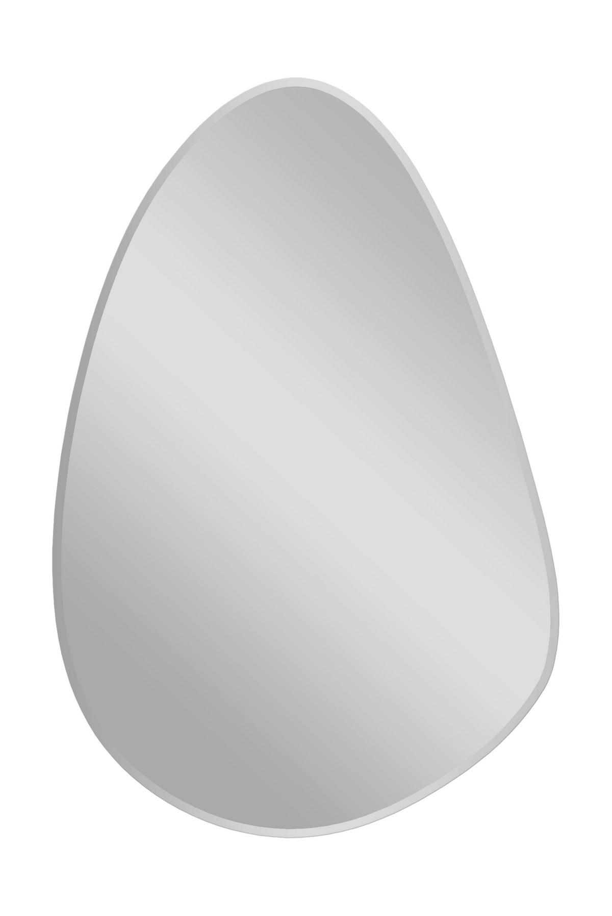 WANDSPIEGEL 40/60/0,7 cm    in organisch  - Basics, Glas (40/60/0,7cm)