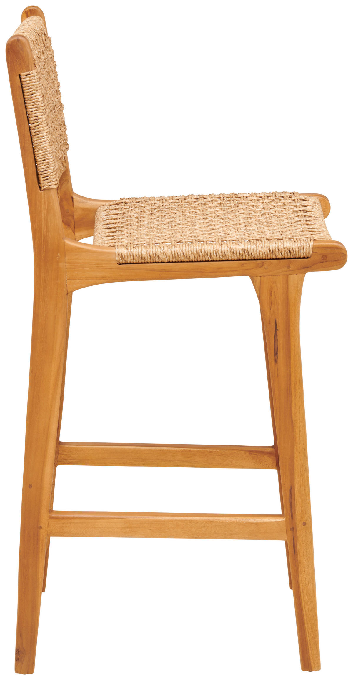 BARHOCKER in Naturfarben  - Naturfarben, MODERN, Holz/Kunststoff (45/108/55cm) - Livetastic