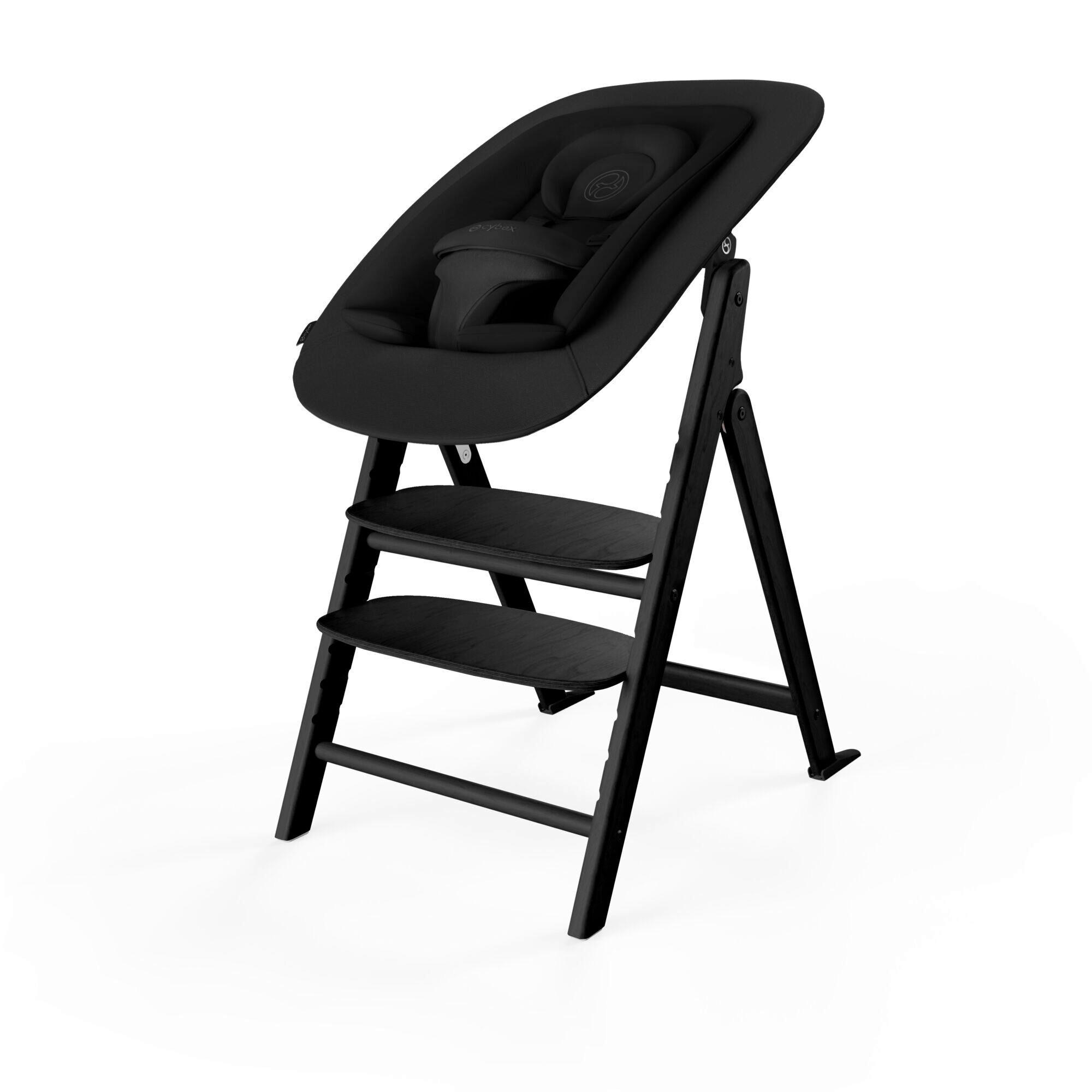 HOCHSTUHL Click & Fold Schwarz Stunning Black  - Schwarz, Basics, Holz/Kunststoff (62,6/47,3/81,5cm) - cybex GOLD
