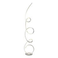 Lampadar Cu Led 24/30,3/156,7 cm    - culoare aluminiu, Lifestyle, plastic/metal (24/30,3/156,7cm) - Novel