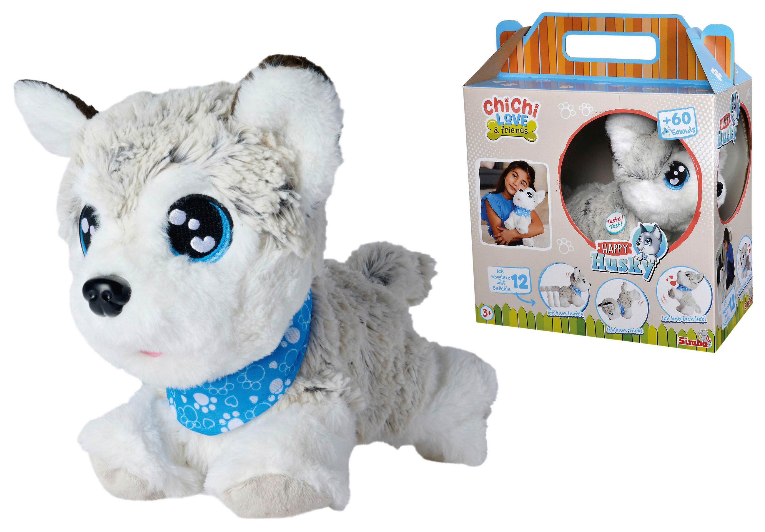 SPIELTIER - Multicolor, Basics, Kunststoff/Textil (31,50/16,50/41,50cm) - Simba