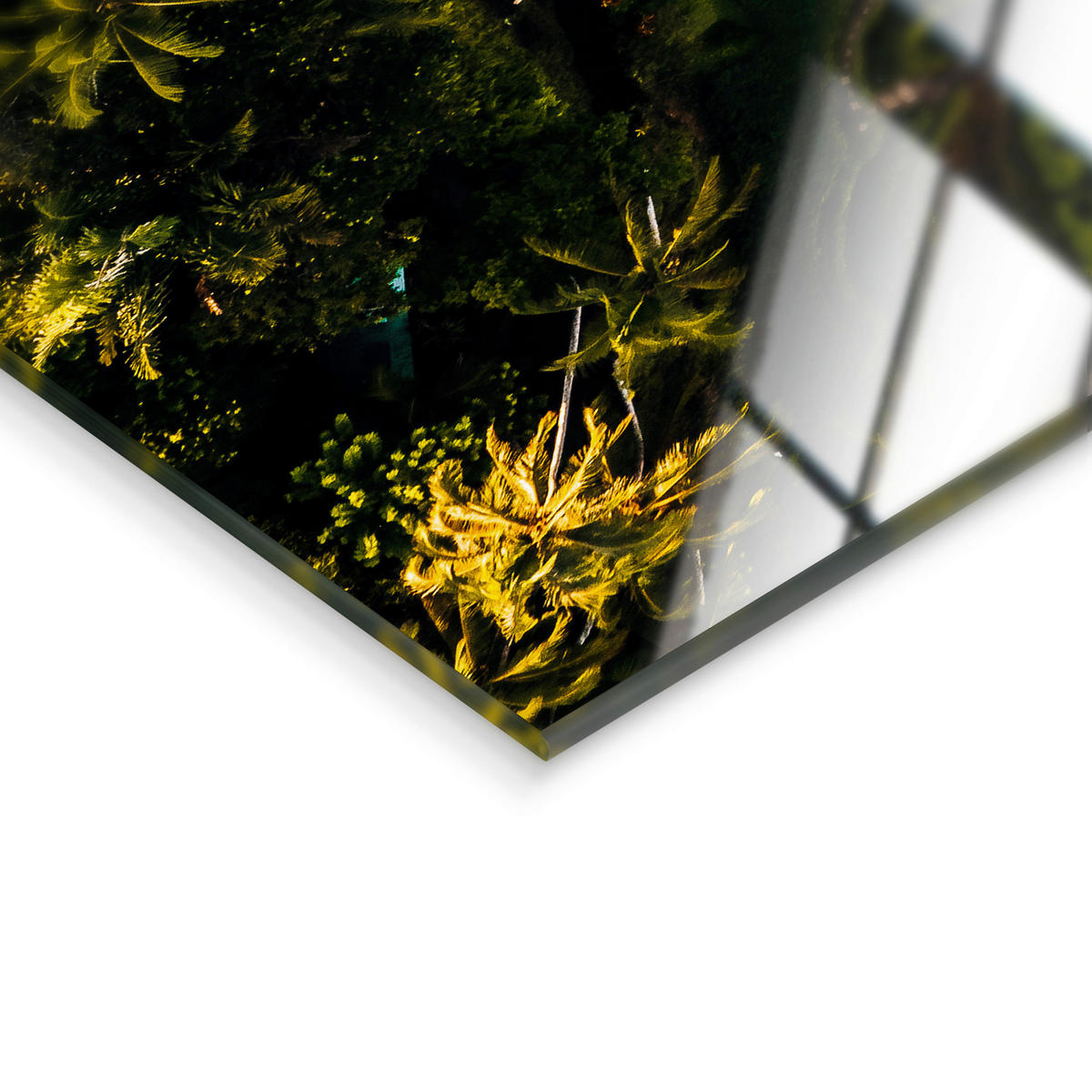 GLASBILD 120/80 cm  - Multicolor, Basics, Glas/Papier (120/80cm)