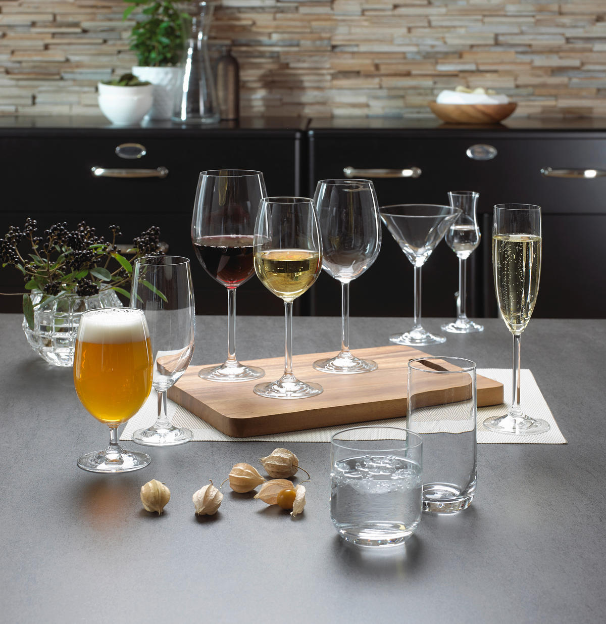 GLÄSERSET Daily  - Klar, KONVENTIONELL, Glas (300ml) - Leonardo
