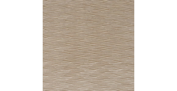 KISSENHÜLLE WAVE VELVET 50/50 cm  - Taupe, Basics, Textil (50/50cm) - Novel