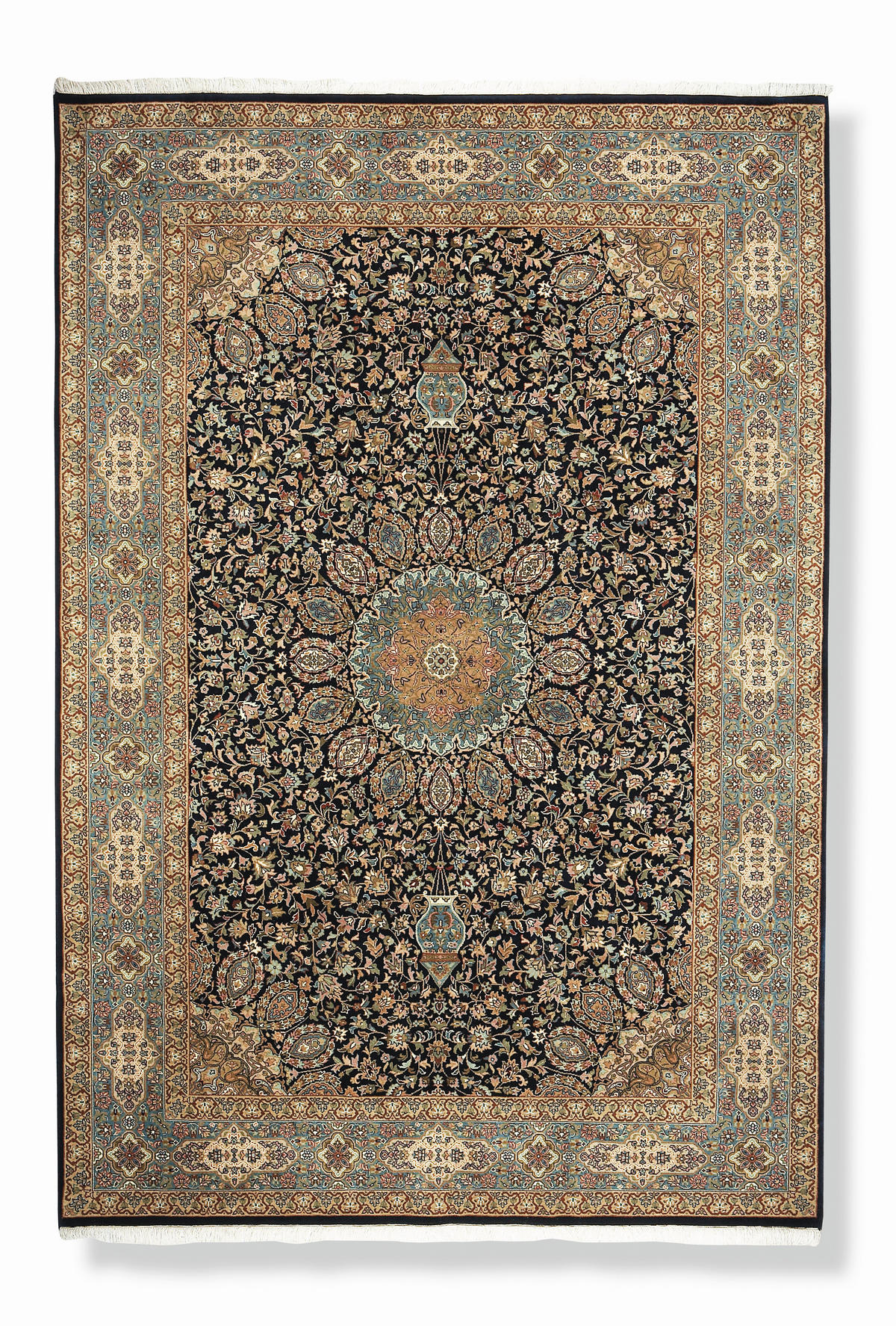 ORIENTÁLNY KOBEREC, 120/180 cm, tmavomodrá - tmavomodrá, Lifestyle, textil (120/180cm) - Cazaris