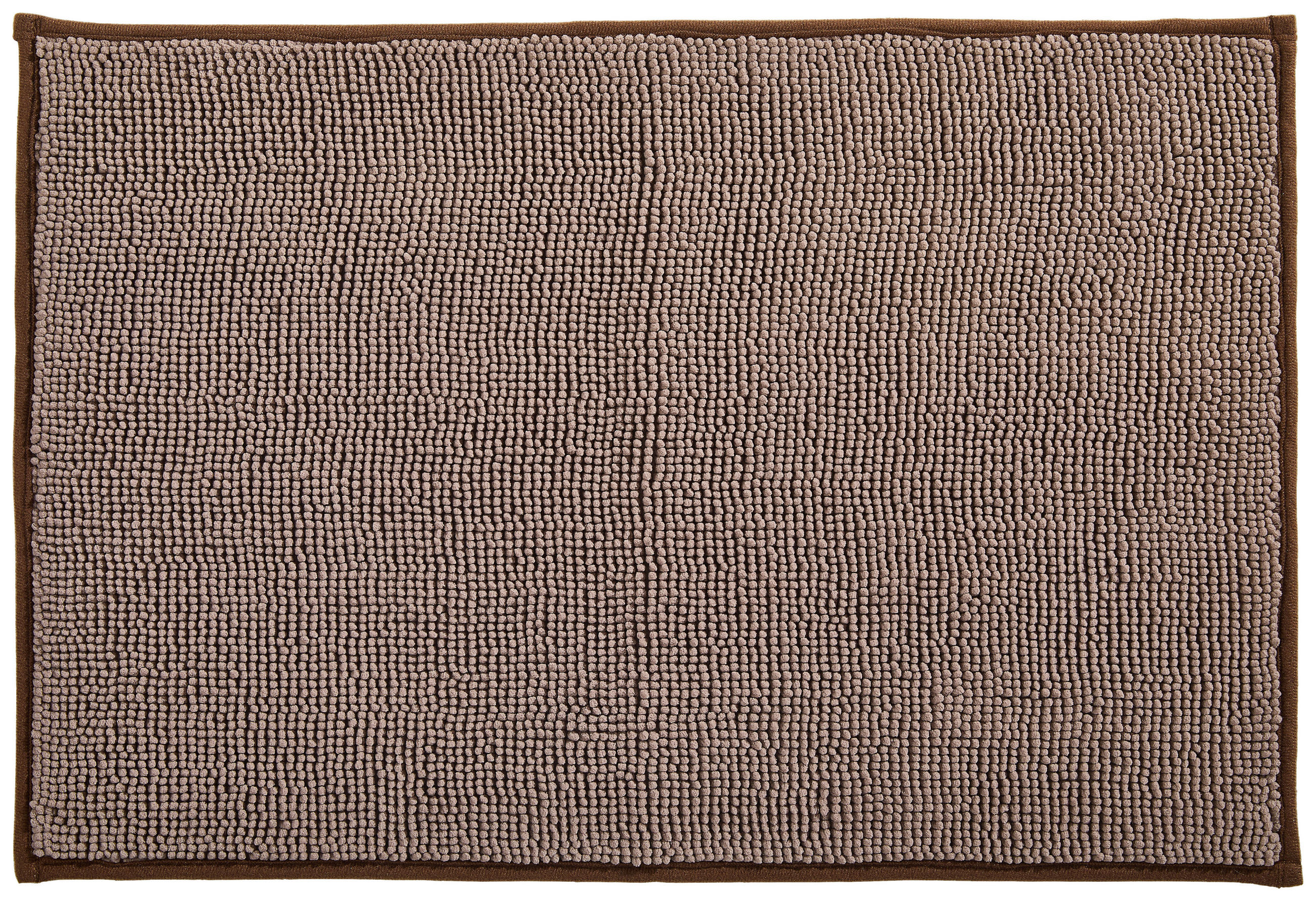 BADEMATTE Braun, Beige 40/60 cm  - Beige/Braun, Textil (40/60cm) - Esposa
