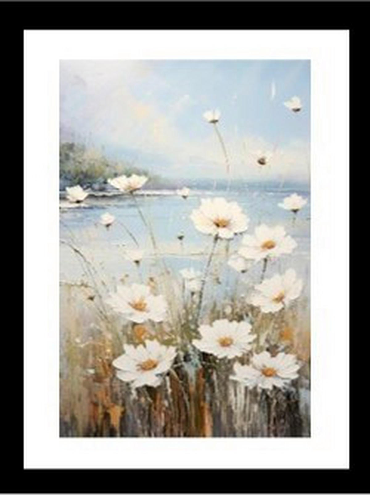 BILD Landschaft & Natur  - Multicolor, Basics, Textil (30/40/1,5cm) - Euroart