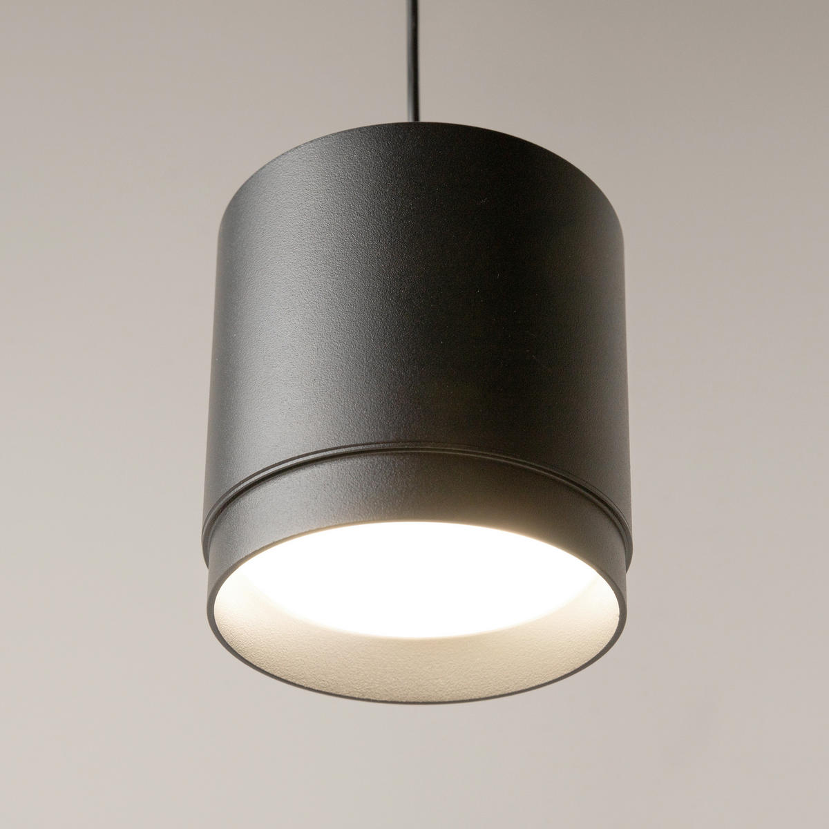 PENDELLEUCHTE Polar 8.2/108.5 cm  - Schwarz, Design, Metall (8.2/108.5cm) - MAYTONI