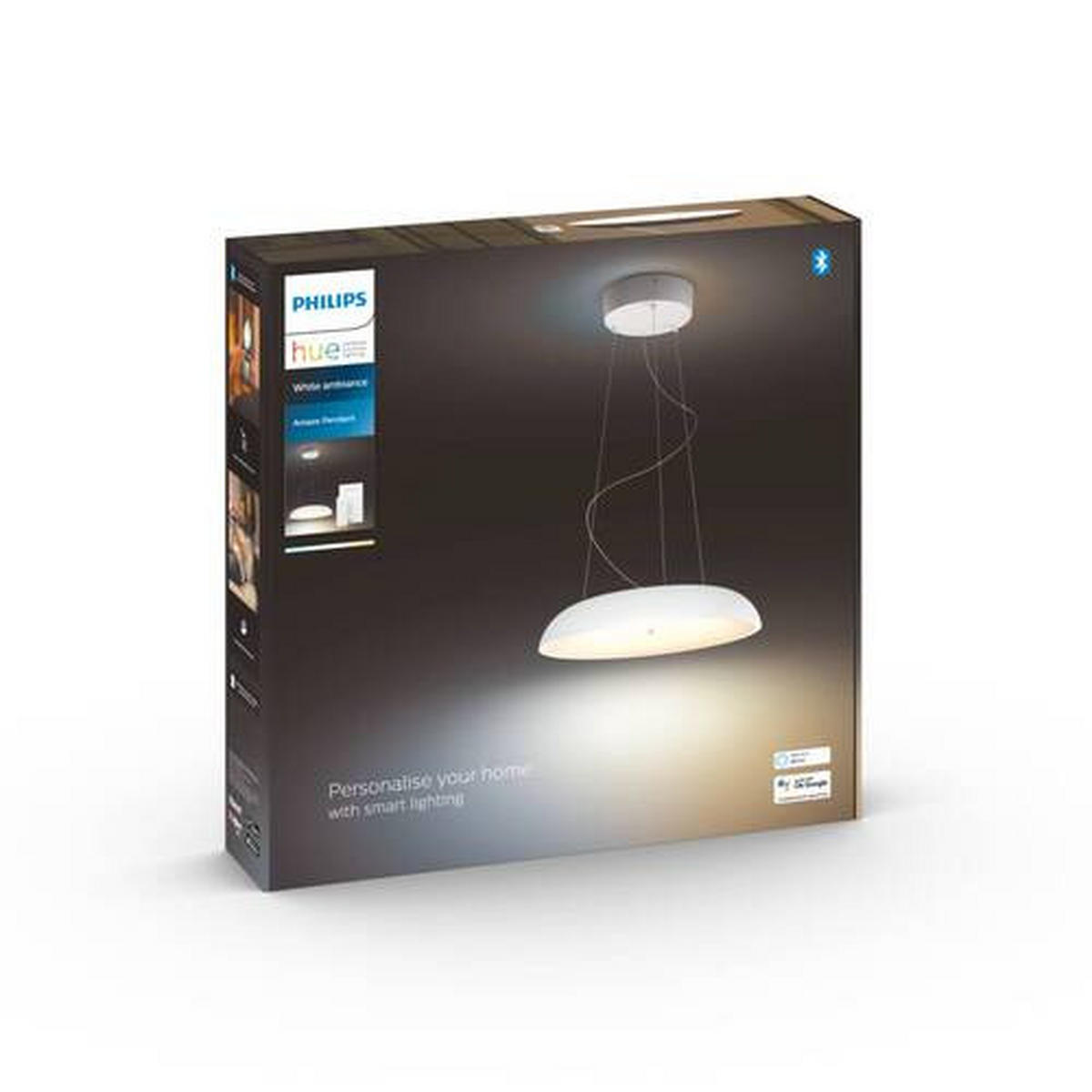 LED-HÄNGELEUCHTE 43,4/13,1 cm   - Weiß, Design, Kunststoff (43,4/13,1cm) - Philips HUE