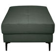 HOCKER Cord Waldgrün  - Waldgrün/Schwarz, Design, Textil/Metall (140/45/80cm) - Xora