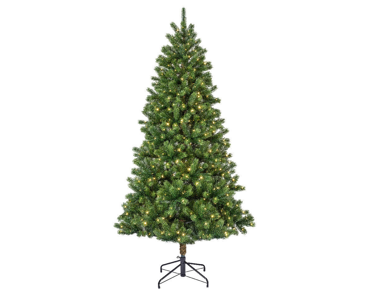WEIHNACHTSBAUM 210 cm  - Grün, Basics, Kunststoff/Metall (120/210cm) - X-Mas