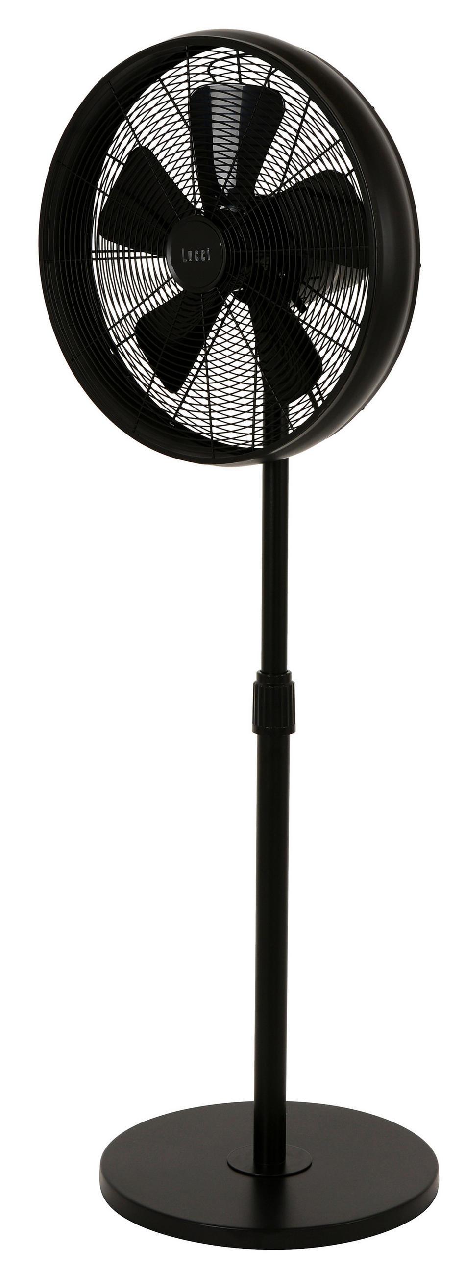 STANDVENTILATOR - Schwarz, Basics, Metall (41/150/41cm)