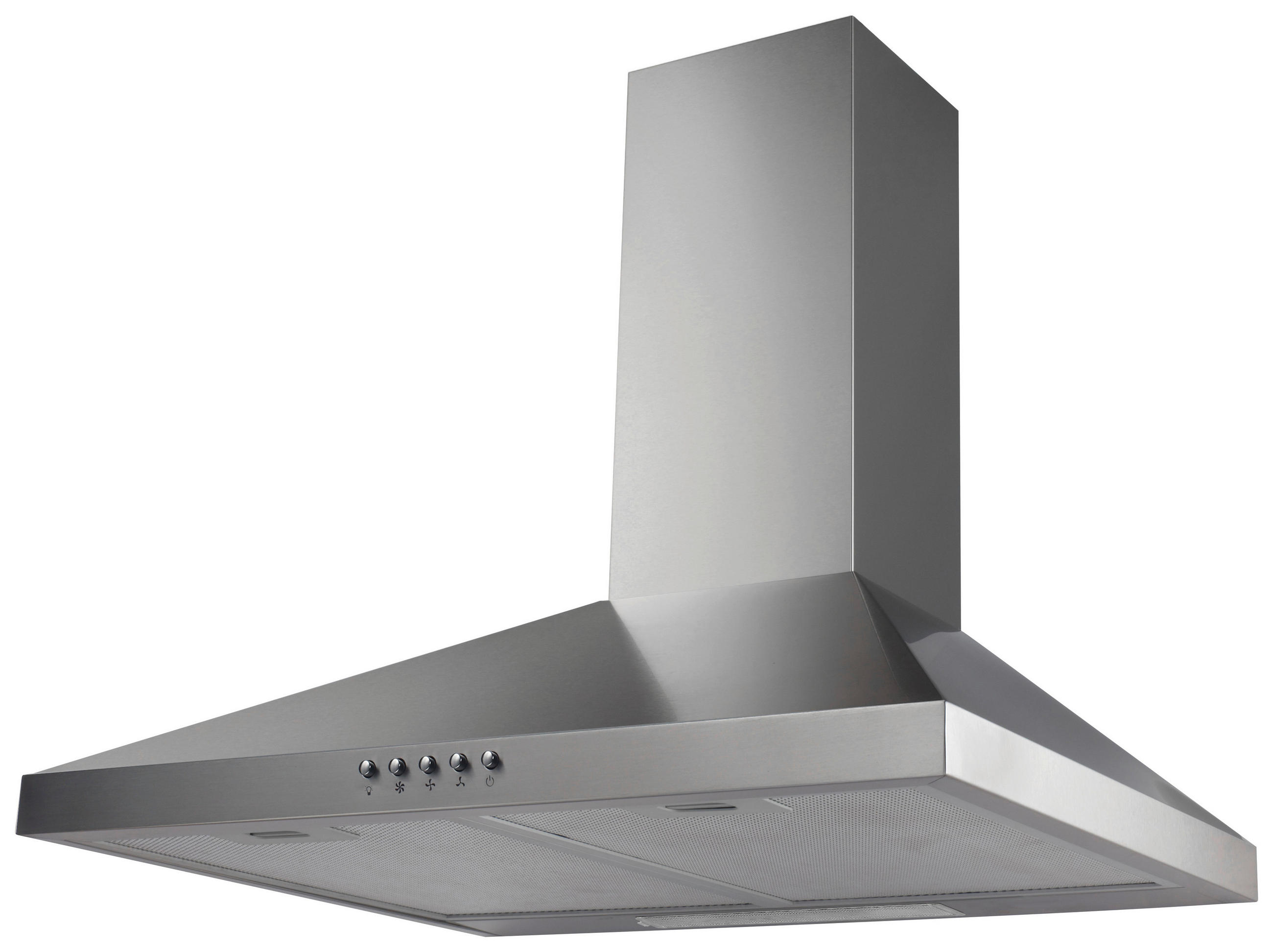 DUNSTABZUGSHAUBE 60331  - Edelstahlfarben, Basics, Metall (60/66-102/50cm) - Mican