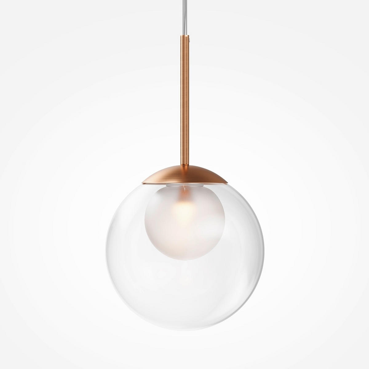 PENDELLEUCHTE 20/64,1 cm    - Goldfarben, Modern, Metall (20/64,1cm) - MAYTONI