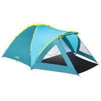 TÄLT - turkos/gul, Klassisk, plast (350/240/130cm) - Bestway