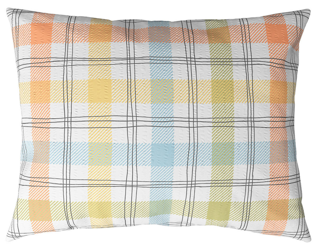 POSTEĽNÁ BIELIZEŇ, seersucker, viacfarebná, 140/200 cm - viacfarebná, Konventionell, textil (140/200cm) - Esposa