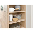 EINBAUKÜCHE   - Eichefarben/Grau, Design, Holzwerkstoff - Dieter Knoll