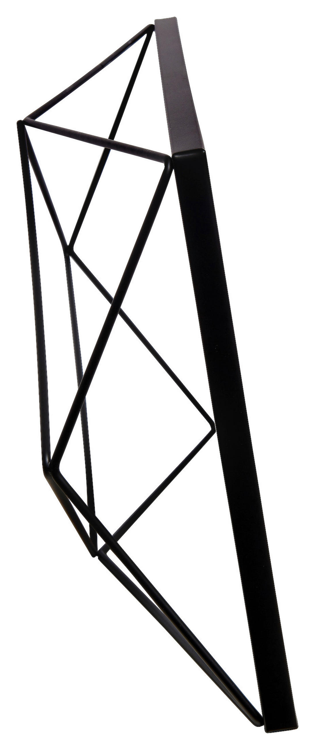 COLLAGEN-BILDERRAHMEN 22,9/8,3/48,3 cm  - Schwarz, Design, Glas/Metall (22,9/8,3/48,3cm) - Umbra