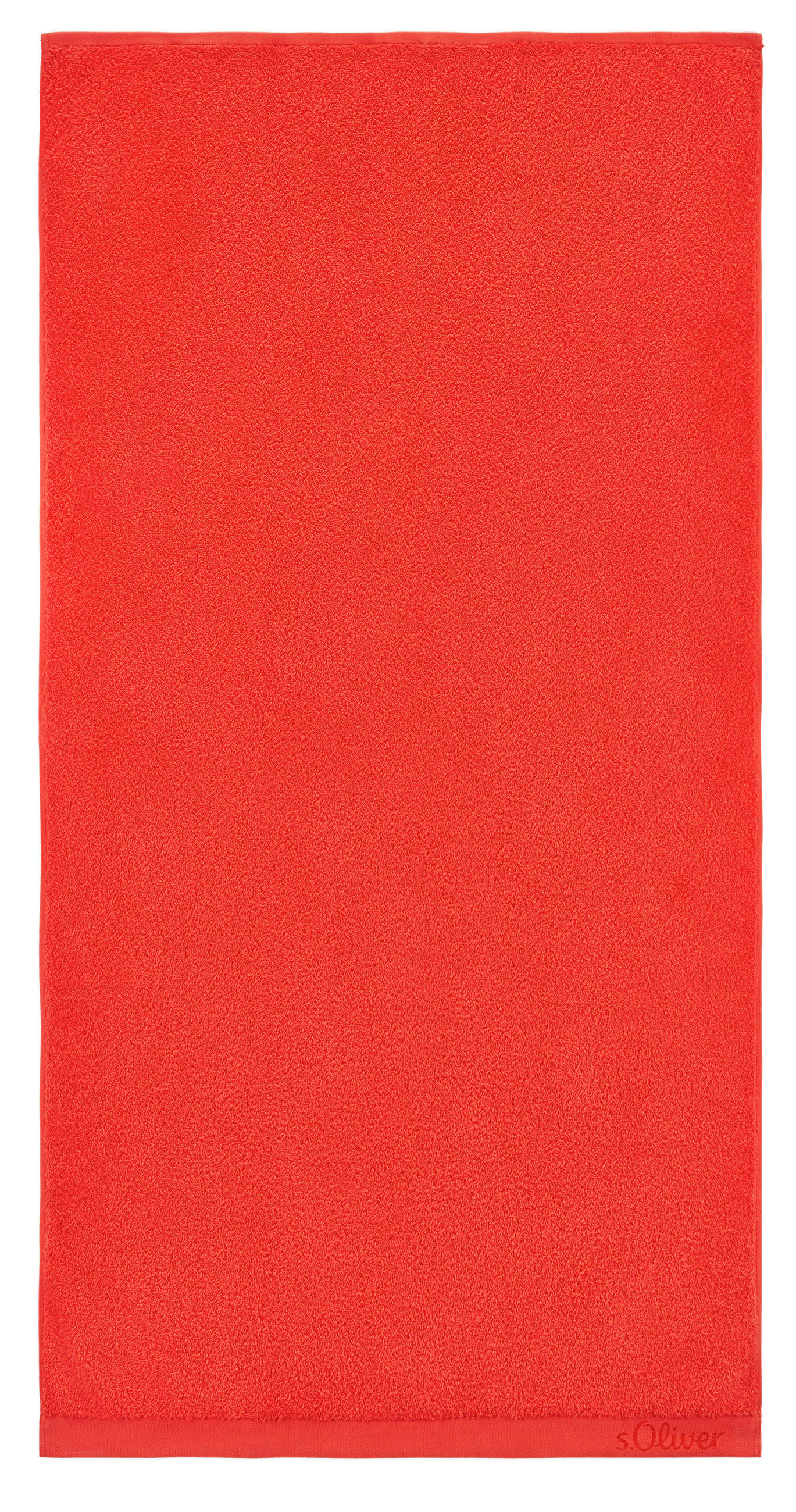DUSCHTUCH 70/140 cm s.Oliver  - Rot, Trend, Textil (70/140cm) - S. Oliver