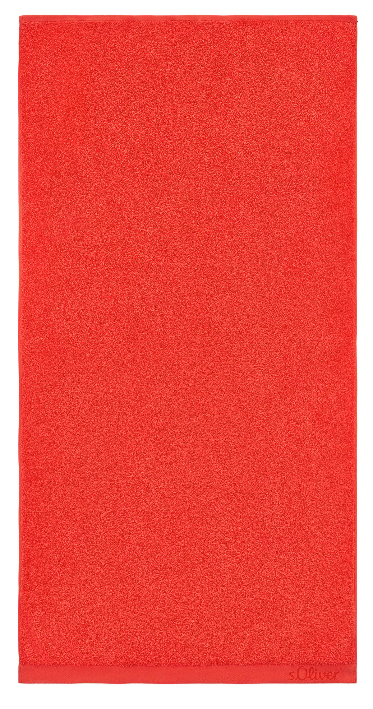 DUSCHTUCH 70/140 cm s.Oliver  - Rot, Trend, Textil (70/140cm) - S. Oliver