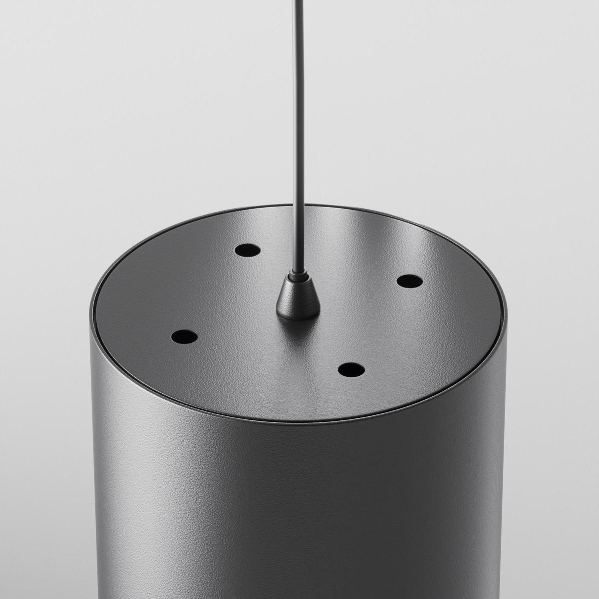 PENDELLEUCHTE Polar 8.2/108.5 cm  - Schwarz, Design, Metall (8.2/108.5cm) - MAYTONI