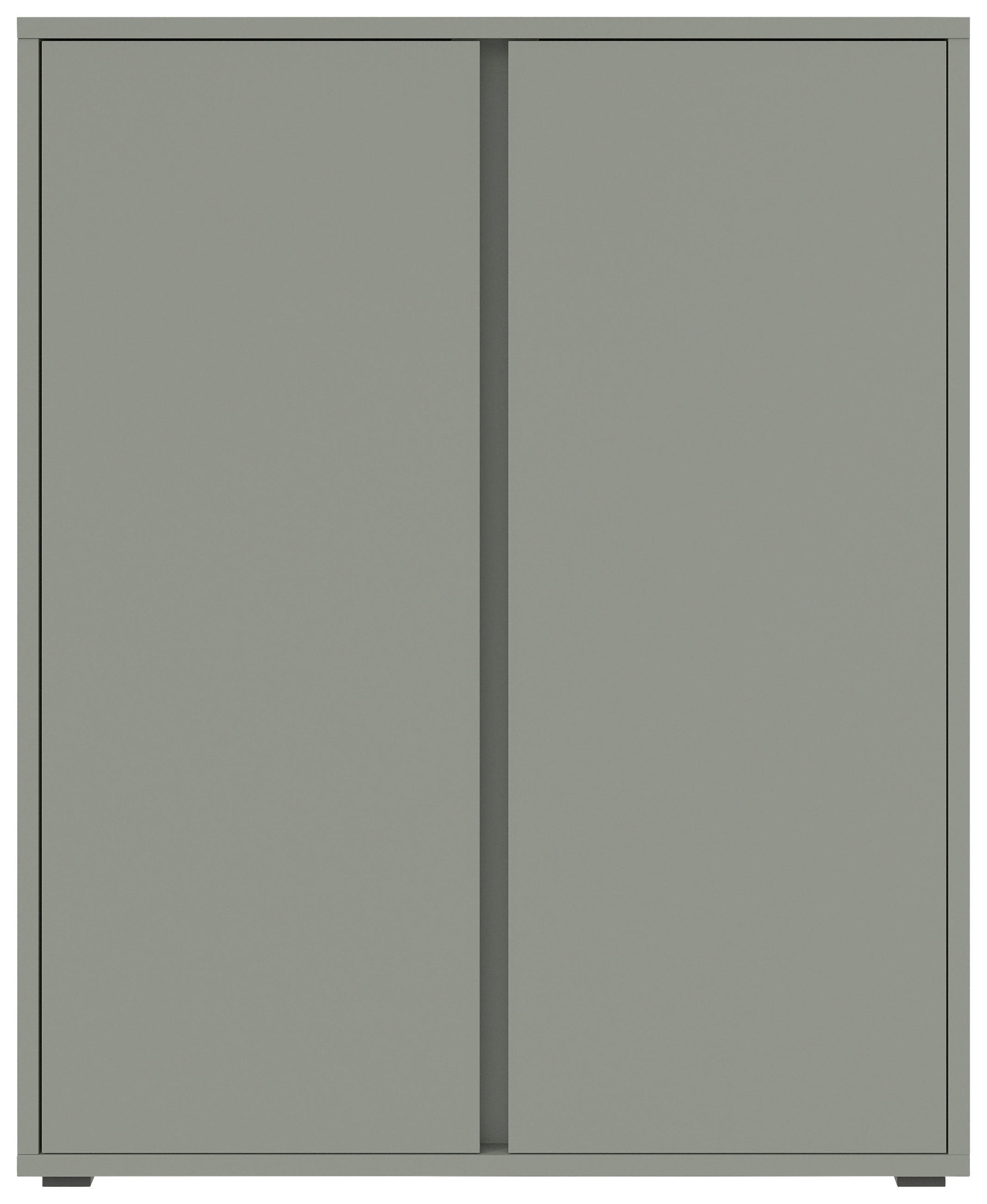 SCHUHSCHRANK Grün  - Grün, Design, Holzwerkstoff/Kunststoff (97,5/120/33,8cm) - Xora