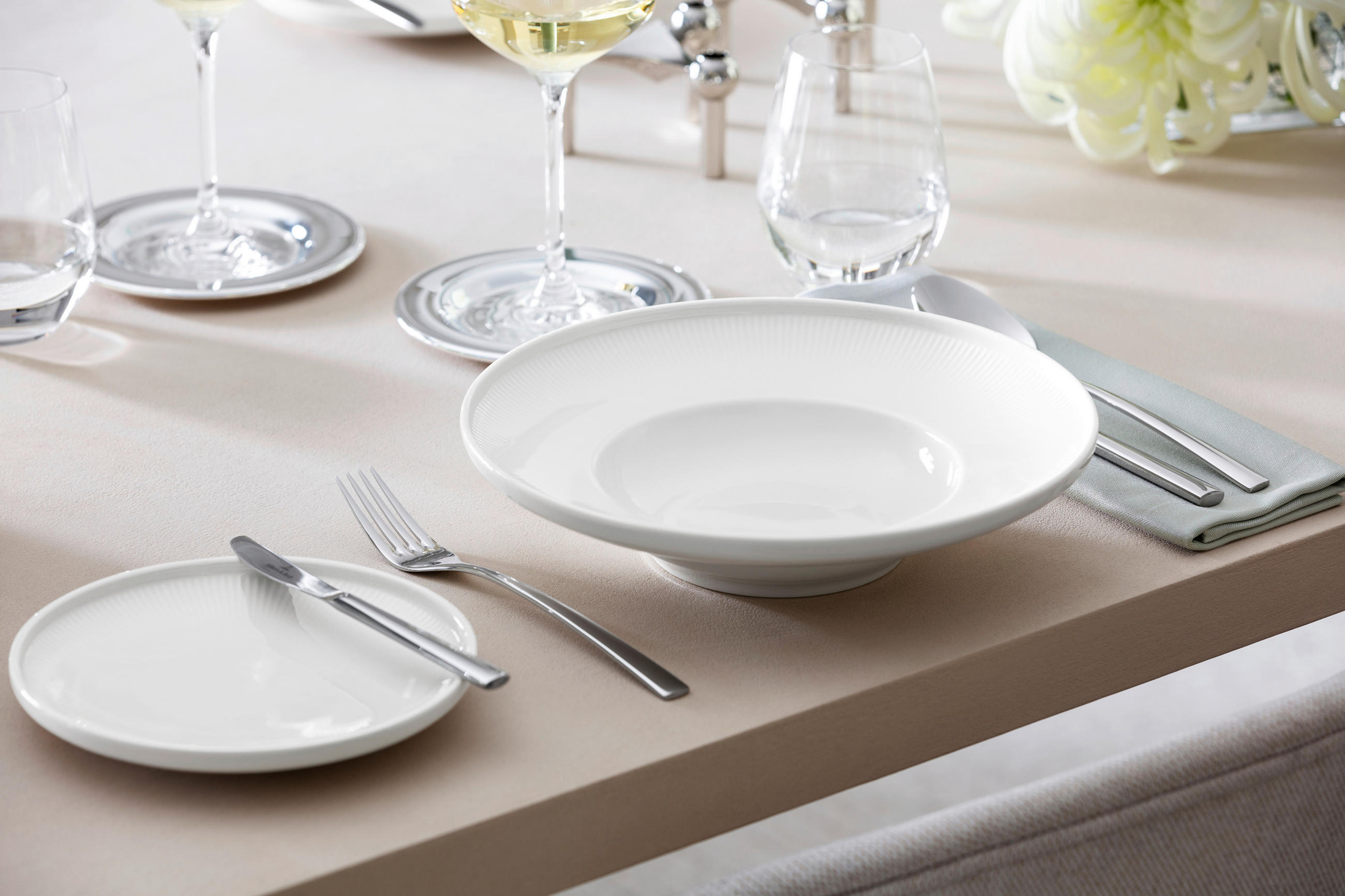 PASTATELLER Fine China Afina  - Weiß, KONVENTIONELL, Keramik (25cm) - Villeroy & Boch
