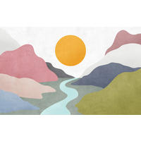 NON WOVEN-TAPET 400/250 cm  - multicolor, Basics (400/250cm) - Komar