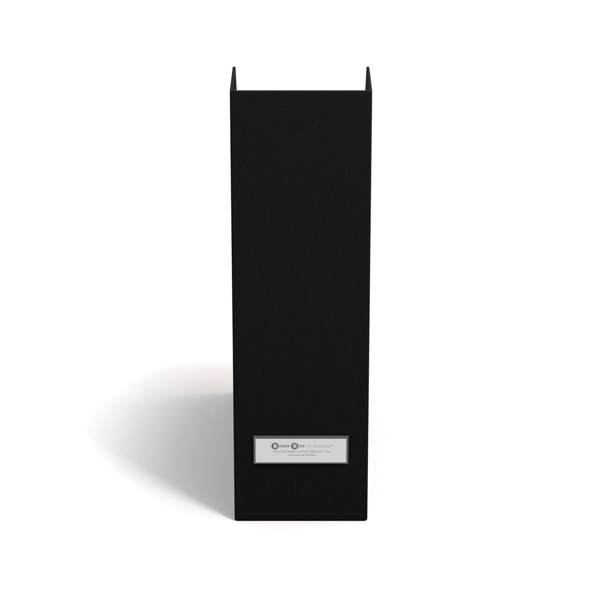 ÁLÓ IRATTARTÓ 24.5/10/32 cm   - fekete, Basics, karton/papír (24.5/10/32cm)