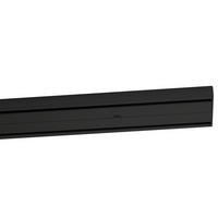 VORHANGSCHIENE  130 cm  - Schwarz, Basics, Metall (130cm)