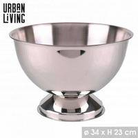 POSUDA ZA HLAĐENJE BOCA    - srebrne boje, Basics, metal (34/24cm)