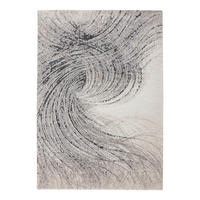 WEBTEPPICH 120/170 cm MY BOLOGNA Grau  - Grau, KONVENTIONELL, Kunststoff/Textil (120/170cm) - Obsession