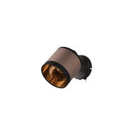 STRAHLER - Taupe/Goldfarben, Basics, Textil/Metall (12/21cm)