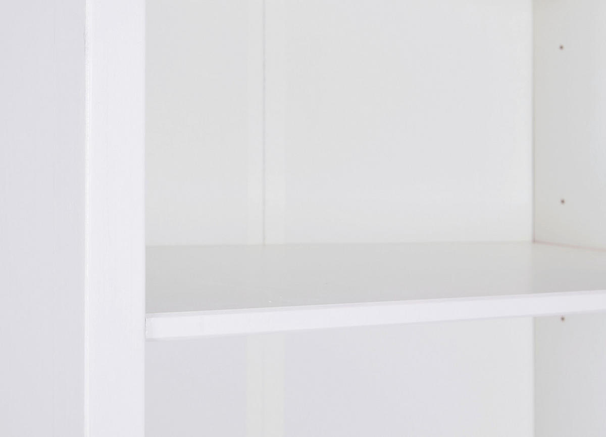 REGAL 82/197/39,5 cm bela  - bela, Design, les (82/197/39,5cm) - Livetastic